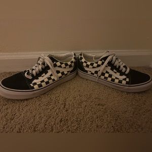 Checkered Vans